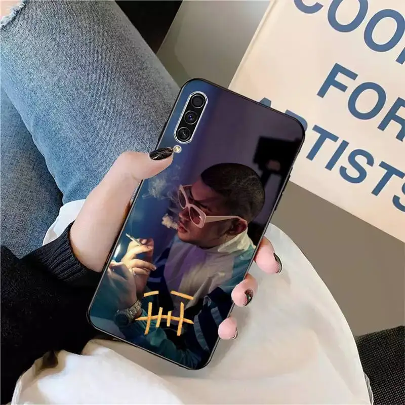 

Yo Perreo Sola Bad Bunny Maluma Phone Case For Samsung galaxy S 9 10 20 A 10 21 30 31 40 50 51 71 s note 20 j 4 2018 plus