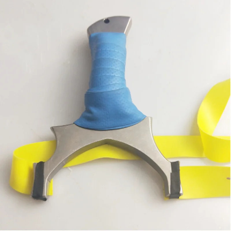 

New Catapult Hunting High Quality Stainless Steel with Rubber Band Outdoor Shooting Game Slingshot Shooting