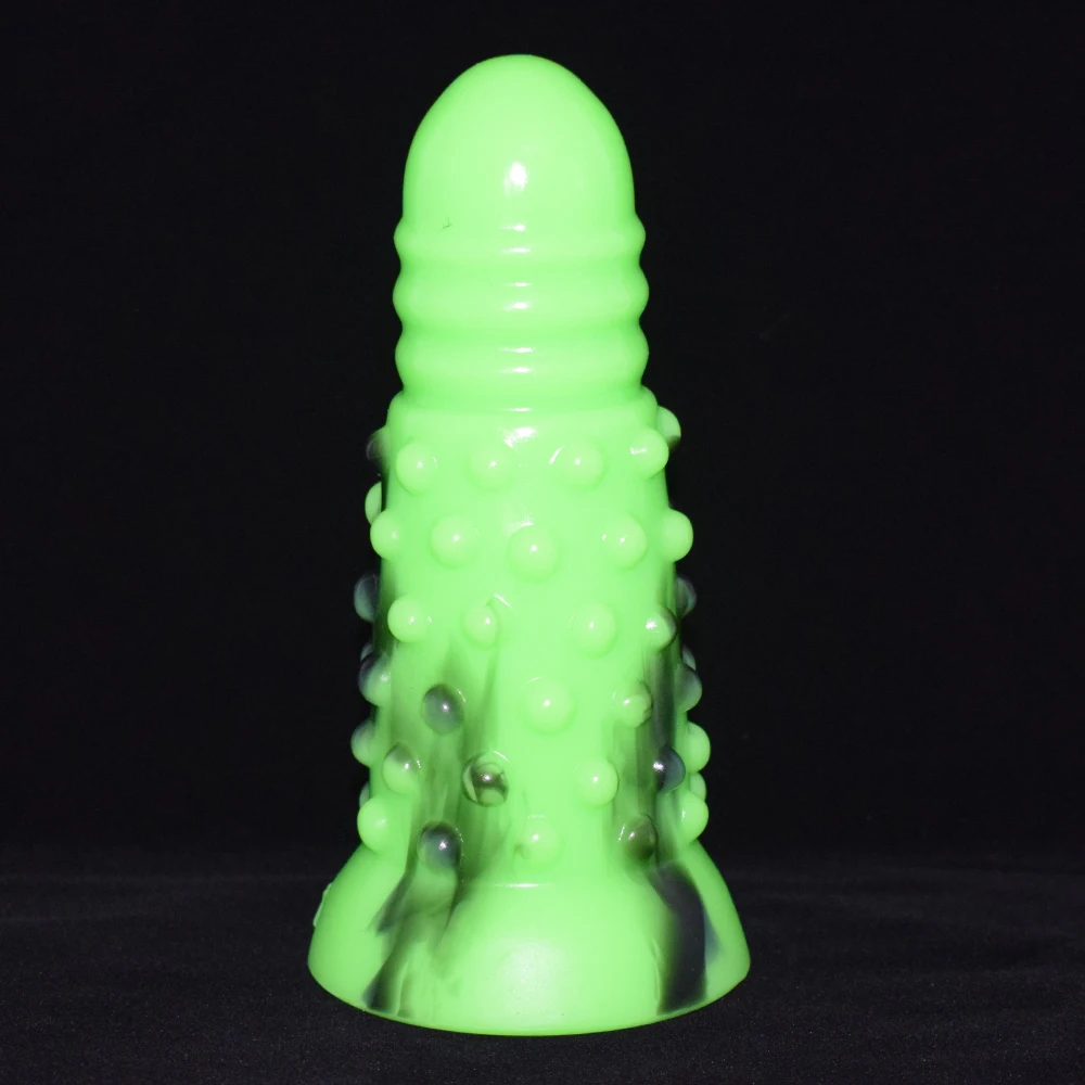 Толстый анальный фаллоимитатор с пышной точкой круглая головка Анальная пробка