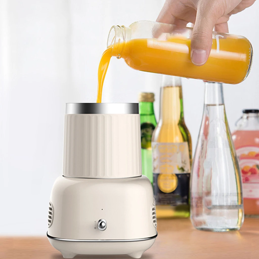 

Warmer & Cooler Cup Hot Chocolate Milk Beverage Fast Cooling Drink Chiller