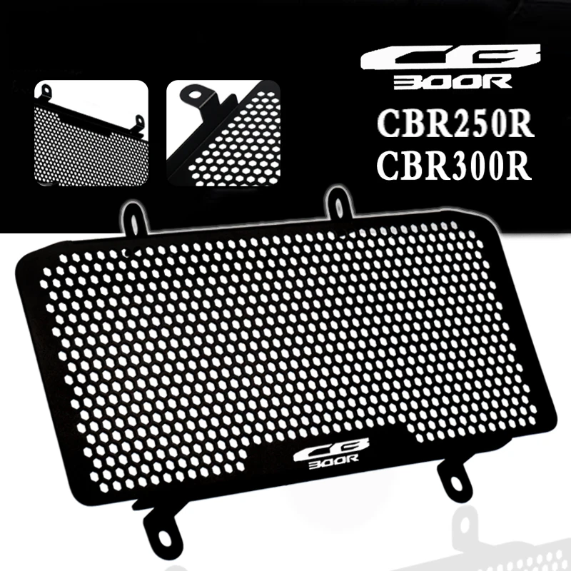 

Аксессуары для мотоциклов HONDA CB300R CB300 R CB 300R, защитная крышка радиатора, из нержавеющей стали
