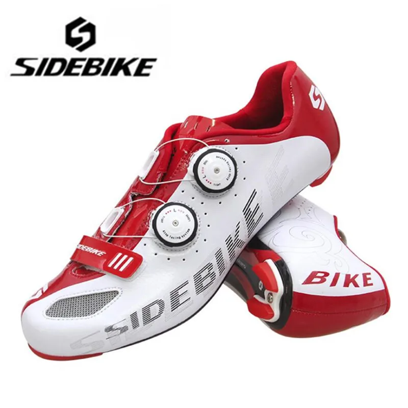 

SIDEBIKE carbon fiber road cycling shoes Triathlon bike men sneakers women self-locking breathable cycling sneakers bike shoe