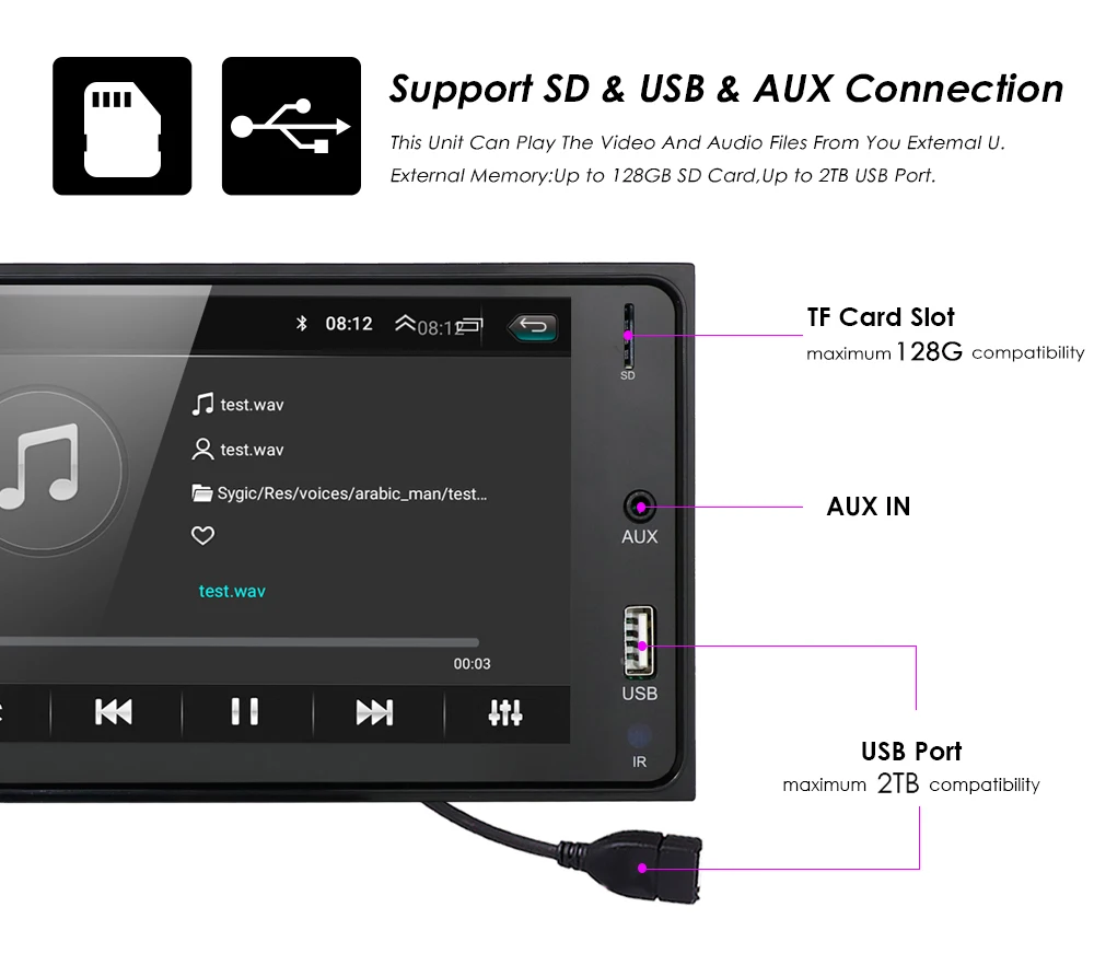 Hizpo Android 6 2 дюймов для Toyota Corolla Prado 4RUNNER Hilux FJ Cruiser Tundra Echo gps RAV4 Автомобильная Bluetooth