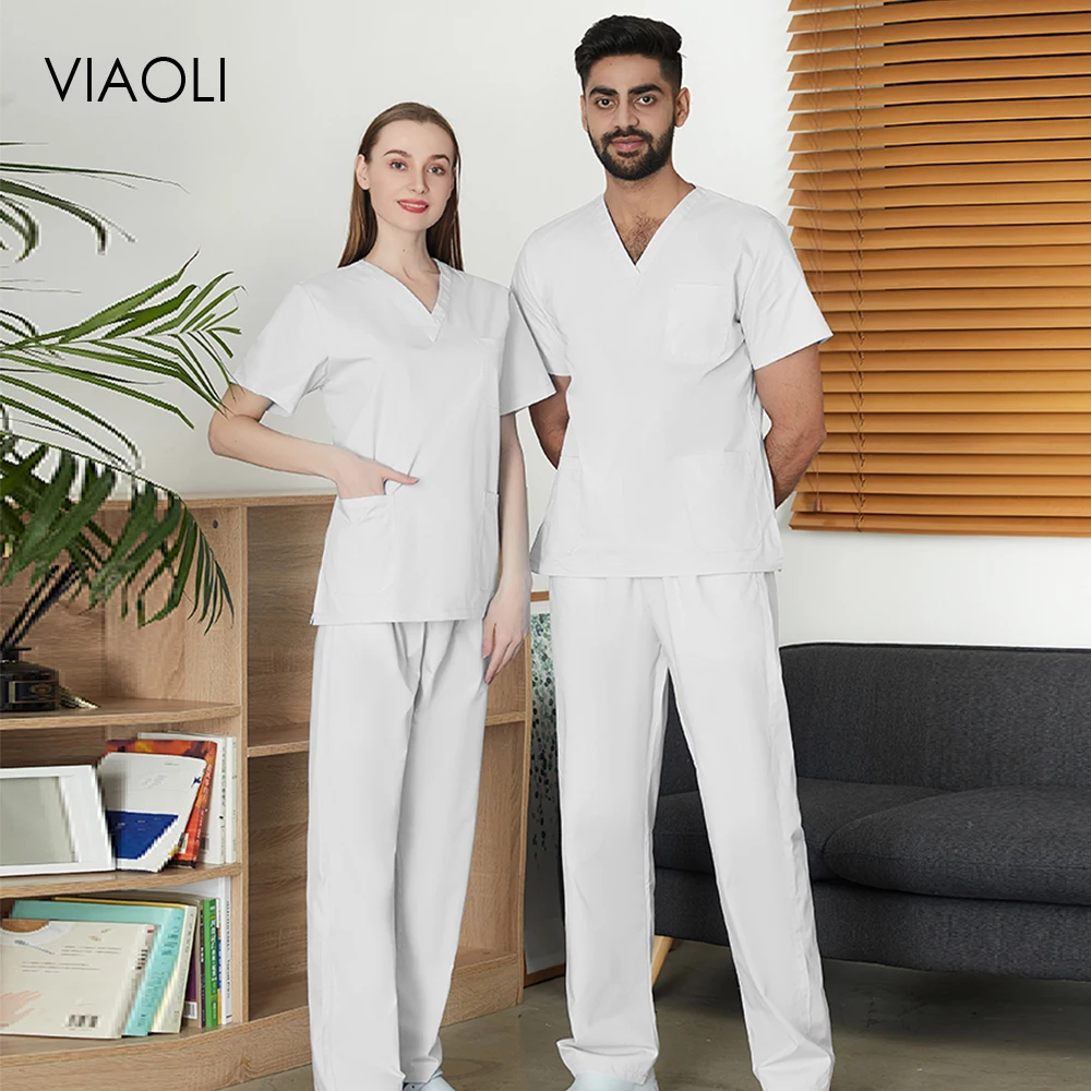 

Оптовая продажа, высококачественная медицинская форма, аксессуары, унисекс, тонкие однотонные скрабы, медицинский костюм, клиника, аптека, ...