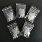 Полимерные протезы вампира плюс набор клея реквизит на Хэллоуин Сделай Сам зомби протезы Защита окружающей среды вечерние ринка вампира