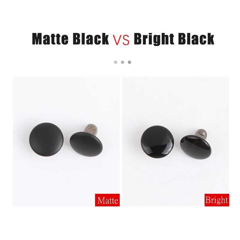 100 шт. железные двусторонние заклепки черный ремешок для рисования Фотосумка