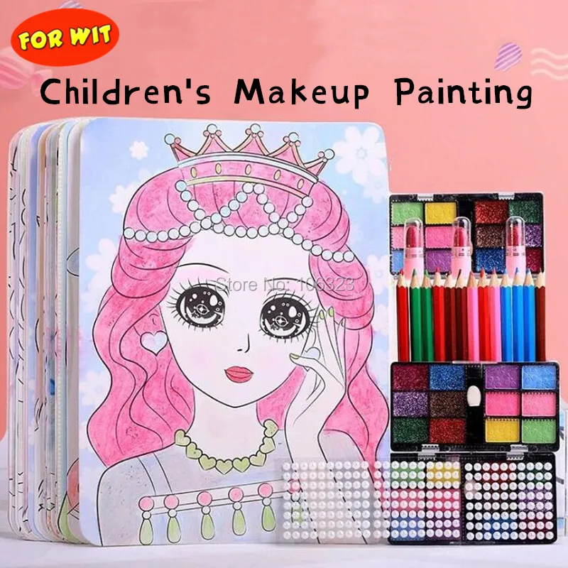 Детская картина для макияжа|Салон красоты| |
