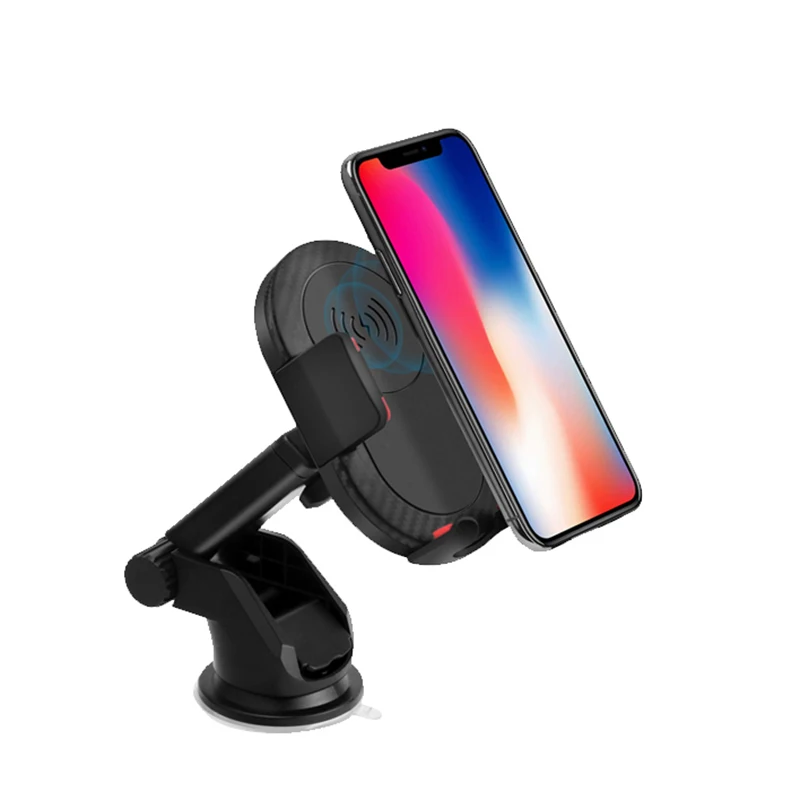 Автомобильное беспроводное зарядное устройство Qi для iPhone XS MAX X 8 Plus держатель