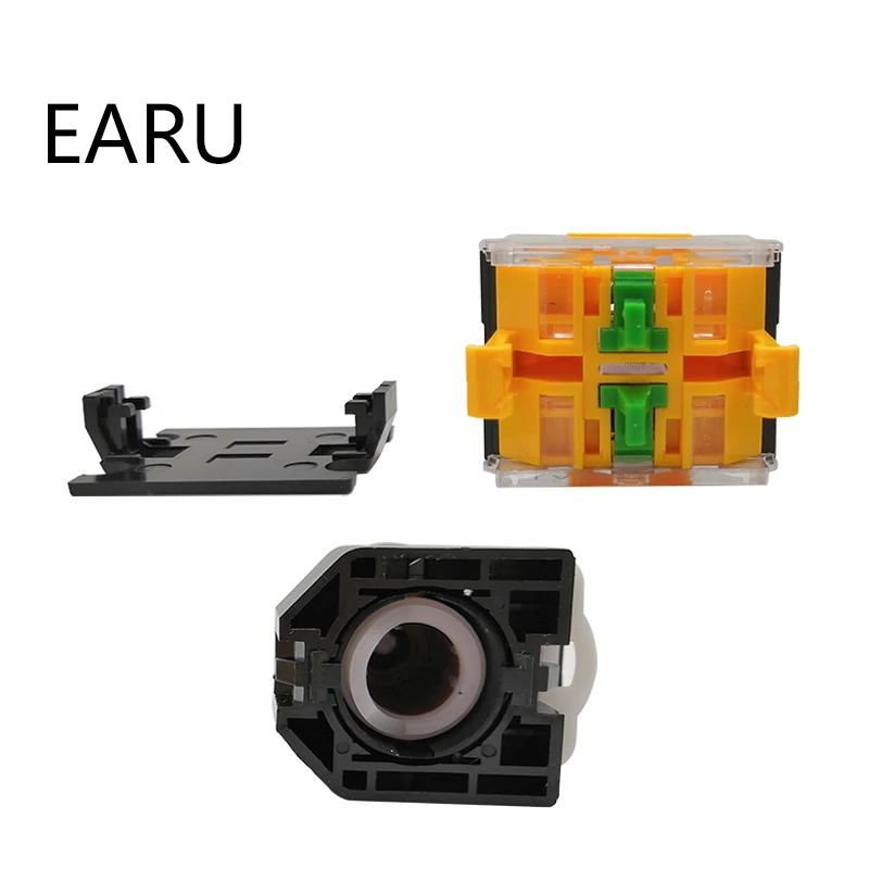 Фиксирующий переключатель моментальный 22 мм 2NO 3-позиционные поворотные