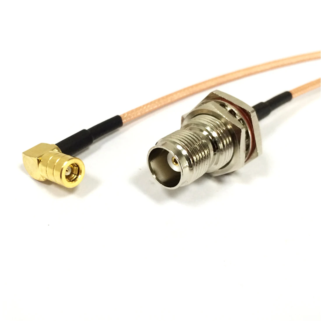 Беспроводные соединительные выводы SMB прямой угол для разъема TNC перемычка