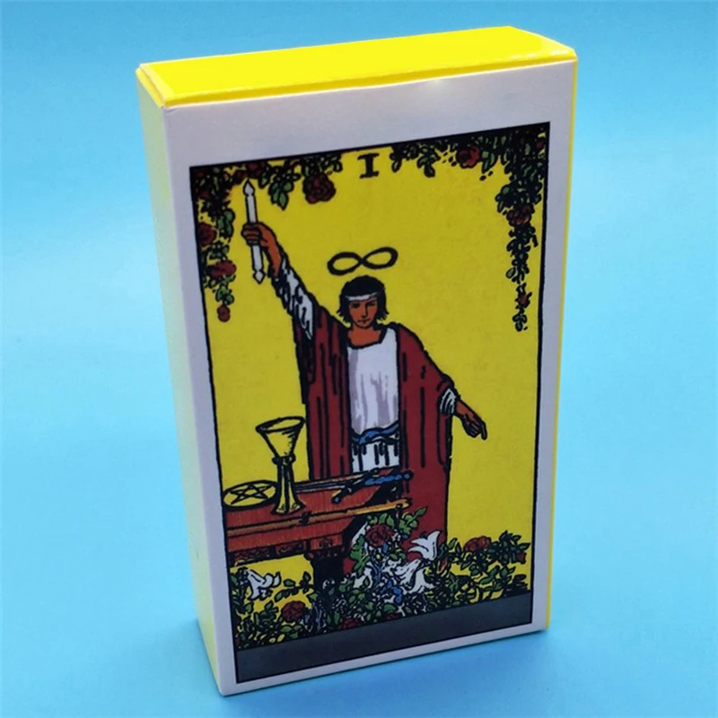 Rider Tarot 78 карт/набор Knight Rider Tarot Card Smith карты английские карты игры вечерние Семейные развлечения - Цвет: Rider Tarot