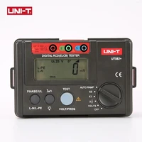 uni t ut582 digital rcd elcb tester auto ramp leakage circuit breaker meter with mis operation buzzer