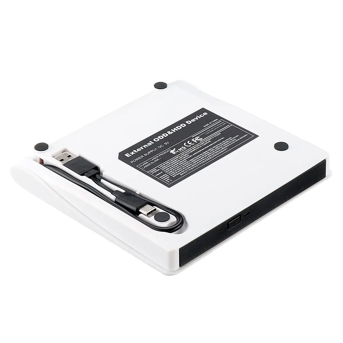 Тип C USB 3,0 внешний CD DVD привод Оптический привод для ноутбука Настольный Windows портативный тонкий DVD-RW проигрыватель