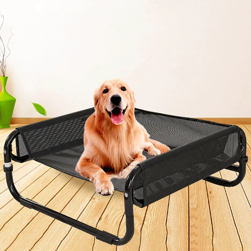 

Dog Bed Sleeping Foldable Bed for Dogs Anti-moisture Dog Beds for Large Dogs Iron Frame Breathable Beds Pet Supplies Pet Kennel