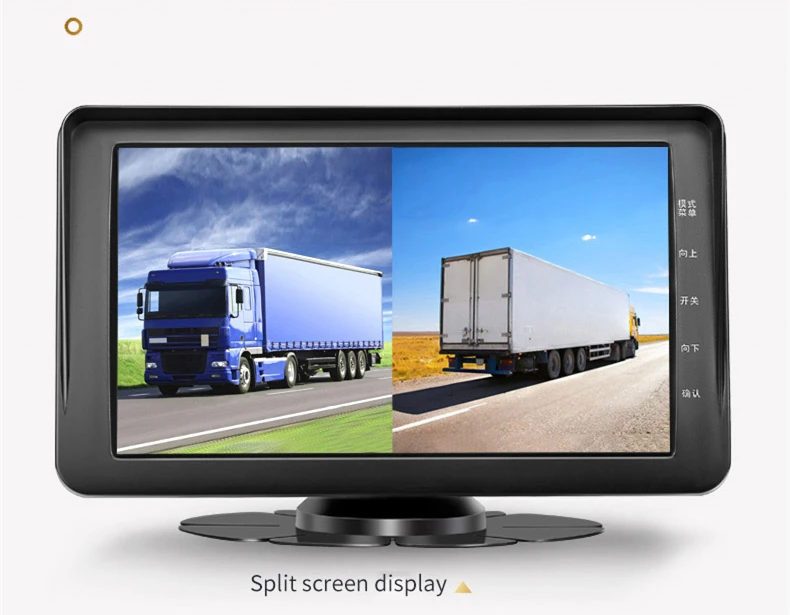 Видеорегистратор с двумя объективами автомобильный Грузовик автобус DVR грузовой