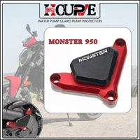 for ducati monster 950 821 1200 1200s monster950 motorcycle cnc aluminum water pump guard pump protection