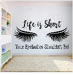 Brow Master Наклейка на стену, цитата, ресницы, брови, виниловые наклейки, обои для бровей, бар, украшение на стену, салон красоты, наклейка F892