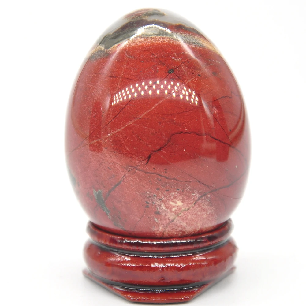 34x4 5 мм Радужная яшма камень в форме яйца лечебный природный драгоценный