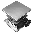 Новый алюминиевый подъемный стол для маршрутизатора 4 дюйма x 4 дюйма, подъемная стойка для деревообработки, гравировки, лаборатории, подъемная платформа