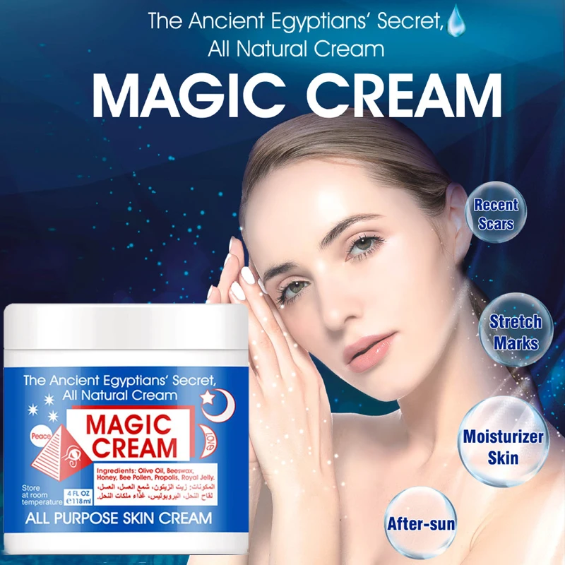 

118ml Egyptian Secret Magic Facial Cream Skin Face Cream Natural Anti Aging Wrinkle Moisturizing Nourishing Acne Repair