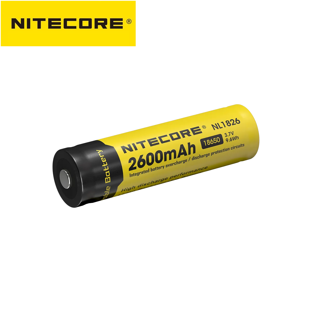 Аккумуляторная батарея Nitecore NL1834 NL1832 NL1826 NL1823 18650 3 7 в литий-ионная максимальная