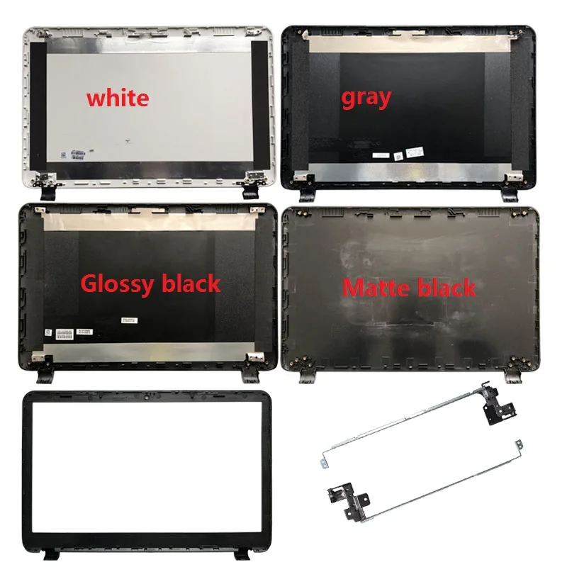 Ноутбук Топ LCD задняя крышка/ЖК рамка Крышка экрана/Петли для HP 15 g019wm g020ca g020nr g021ca