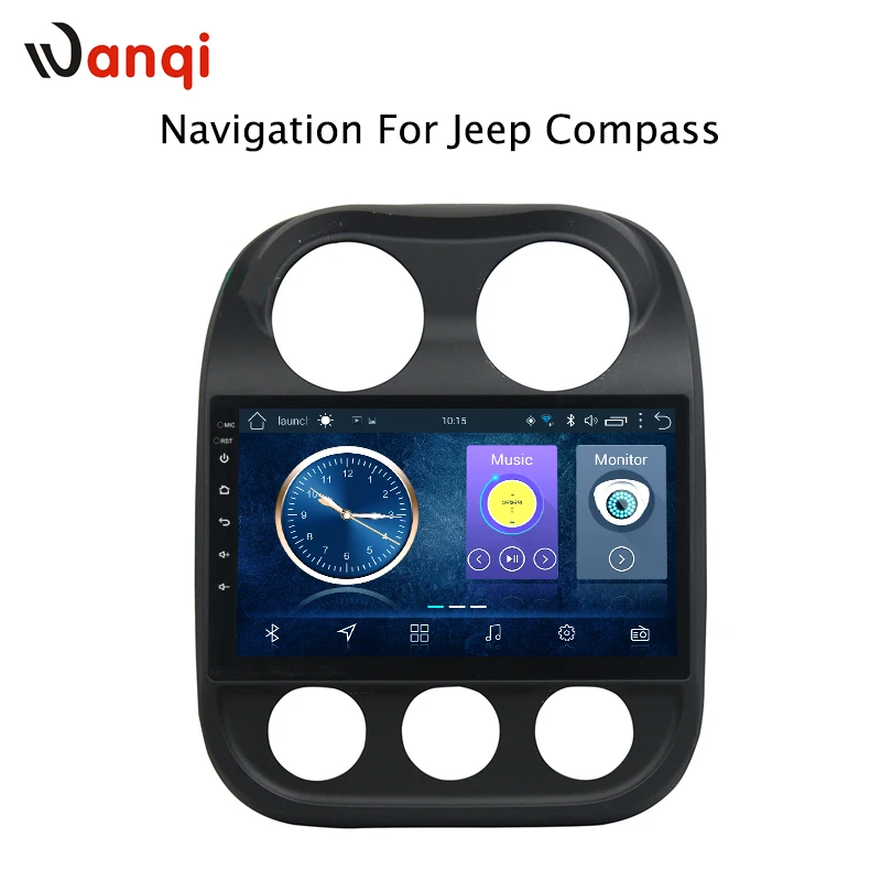 10 1 дюймов wanqi 8 для Jeep Compass 2010 2016 автомобильный DVD GPS Навигатор Радио Аудио Видео