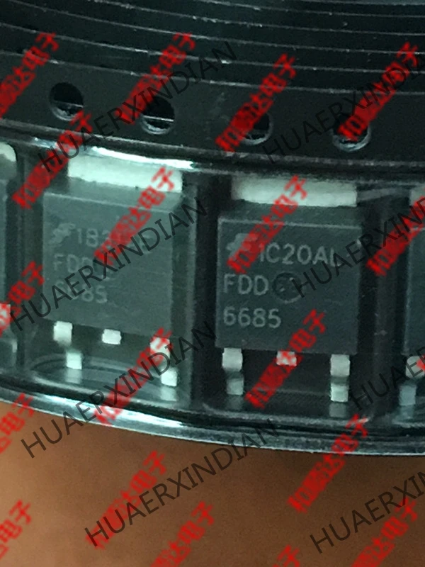 New original FDD6685 TO-252 P-40A -30V in stock | Integrated Circuits