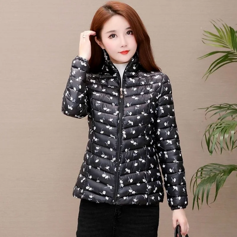 Winter Clothes Women Ladies Short Lightweight Winter Padded Jacket 2021 Latest Thick Slim Coat Woman