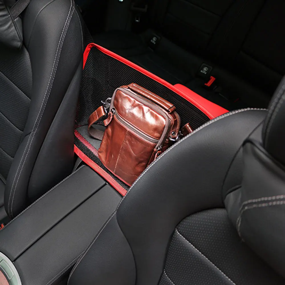 Car Seat Organizer Side Storage Mesh Net Pouch Bag Phone Holder Pocket Trunk organizer accessories | Автомобили и мотоциклы
