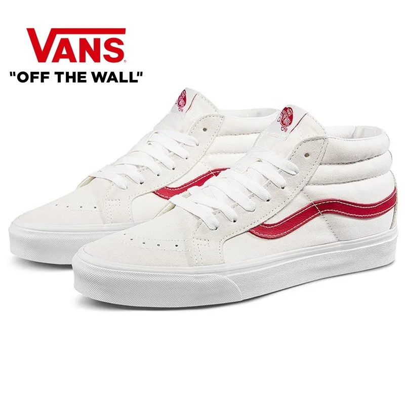 VANS/Обувь для мужчин и женщин обувь скейтборда SK8 MID оригинальный классический