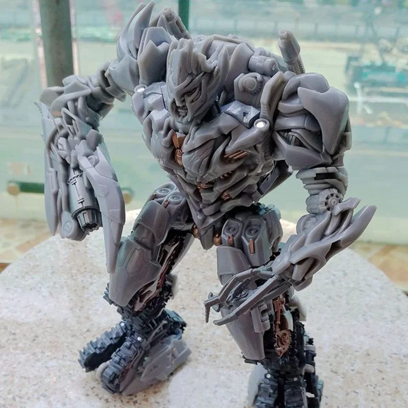 Автомобильный робот-трансформер 3D набор для сборки живота SS31 темно-серого цвета