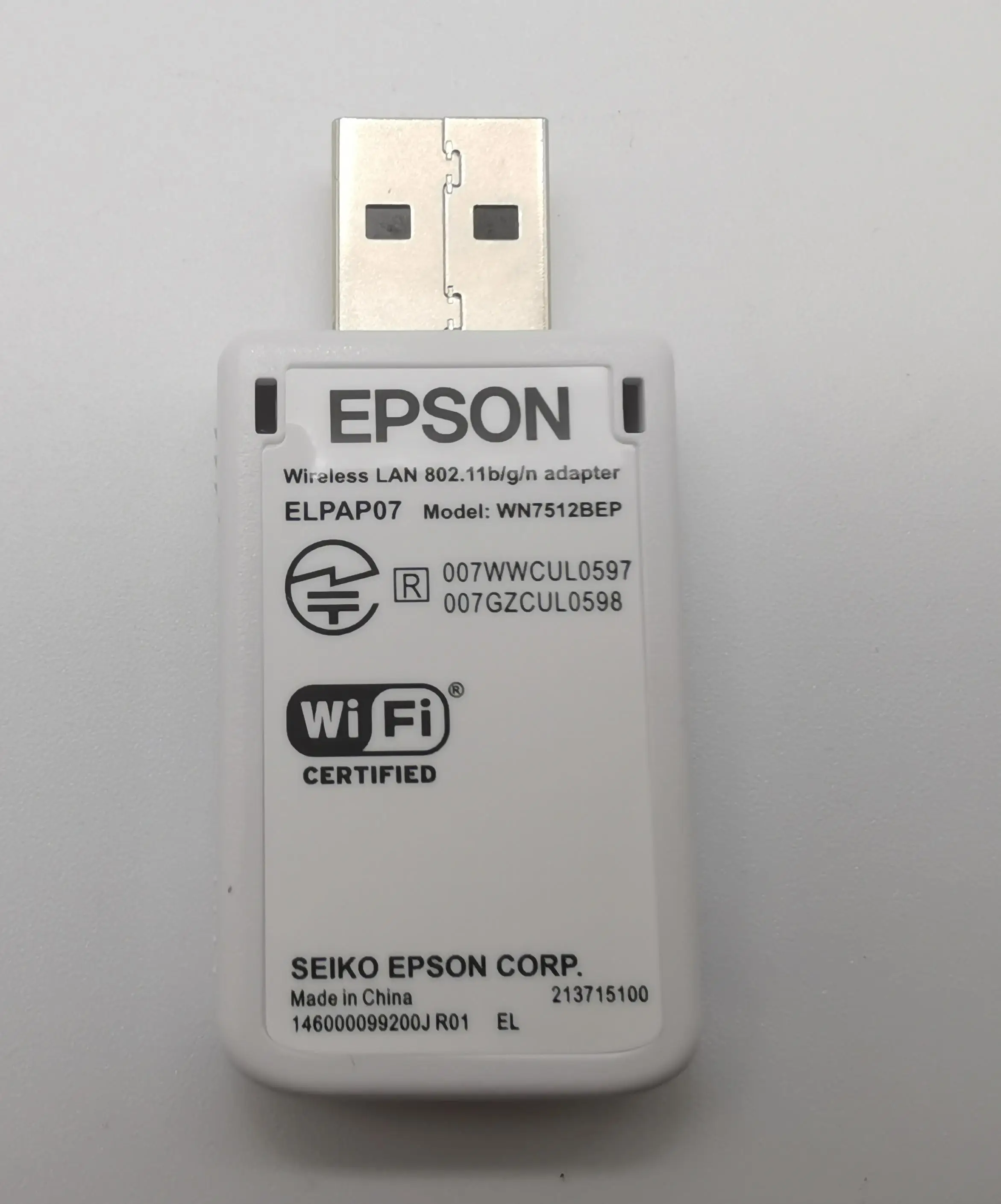 

Новый беспроводной адаптер ELPAP07 для проекторов EPSON, беспроводной Wi-Fi USB LAN адаптер 802.11b/G/N F/STo