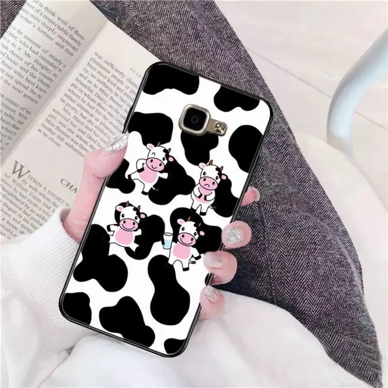 

Cow Print Phone Case for Samsung A51 01 50 71 21S 70 31 40 30 10 20 S E 11 91 A7 A8 2018