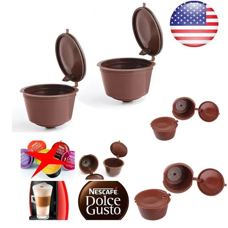 Версия поколения для Dolce Gusto Кофе Капсула фильтр чашка многоразового