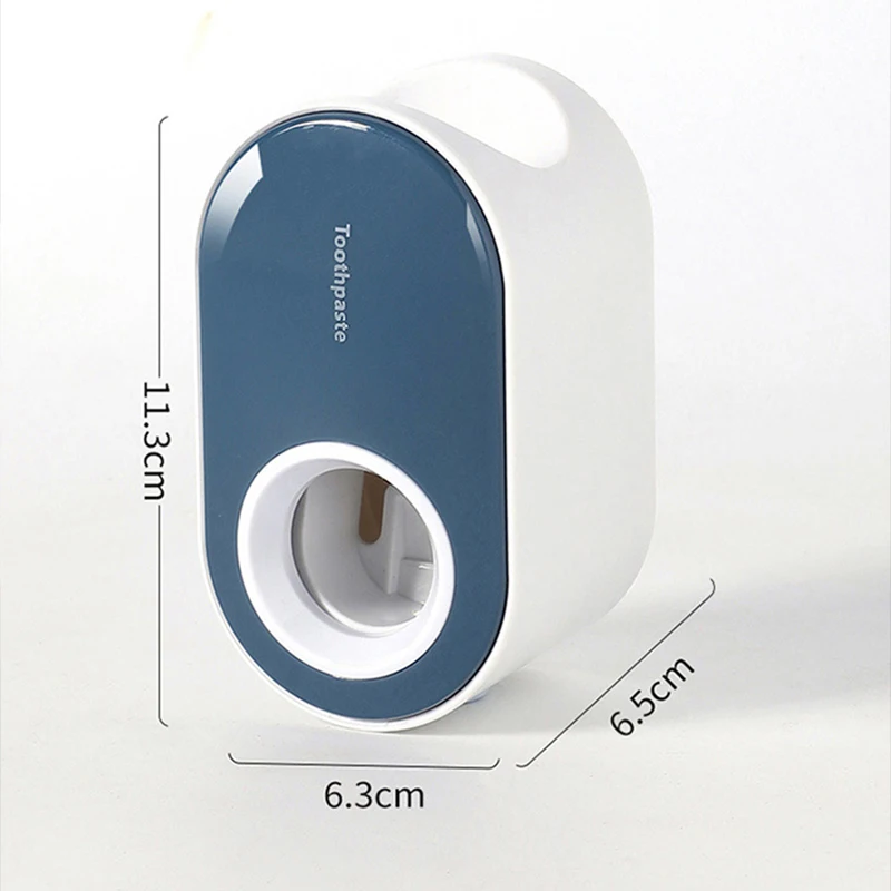 

Automatic Toothpaste Dispenser Household Wall-mounted Toothbrush Rack Set Toothpaste Squeezer Bathroom Accessories Set