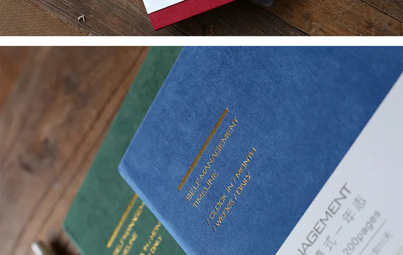 1 шт. A5 дневник stiging Binding notebook Мягкая Ткань Обложка эффективность книга с ежедневным планированием, Еженедельный план, Ежемесячный план внутренние страницы