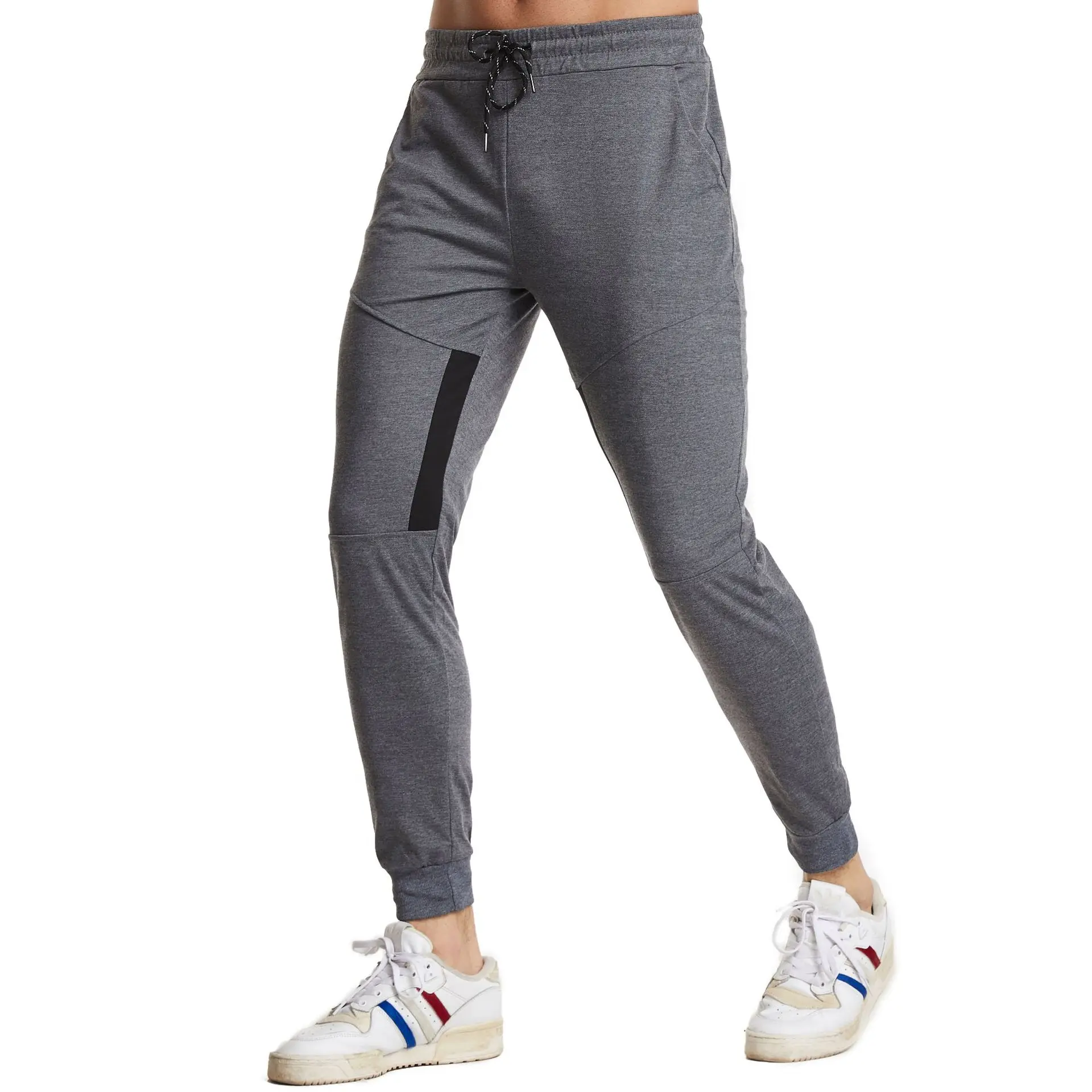 

Men's Sweatpants Color Matching Fitness Joggers Trackpants Jogging Pants Men Slim Fit Pants Bodybuilding Trousers For Sports