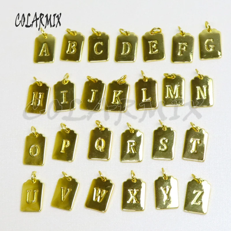 10 шт. ожерелье с буквами алфавитов модное для женщин не выцветает высокое