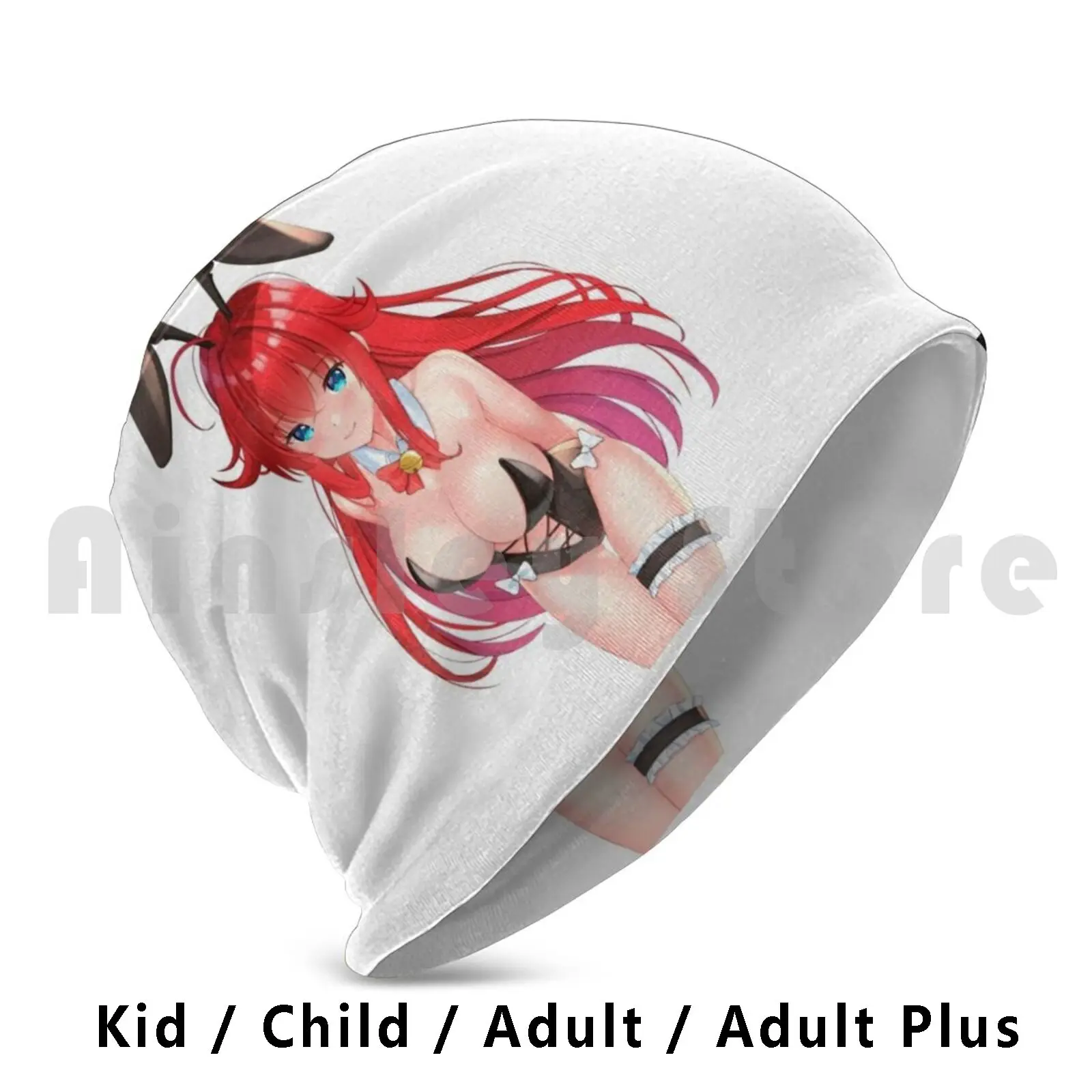 

 Rias Gremory Bunny Girl (старшая школа Dxd Lewd )  Шапки вязаная шапка Rias Gremory для старшей школы Dxd