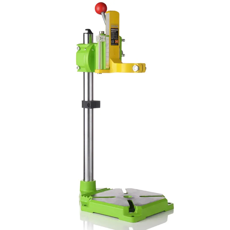 

MINIQ BG6117 Bench Drill Stand/Press Mini Electric Drill Carrier Bracket 90 Degree Rotating Fixed Frame Workbench Clamp