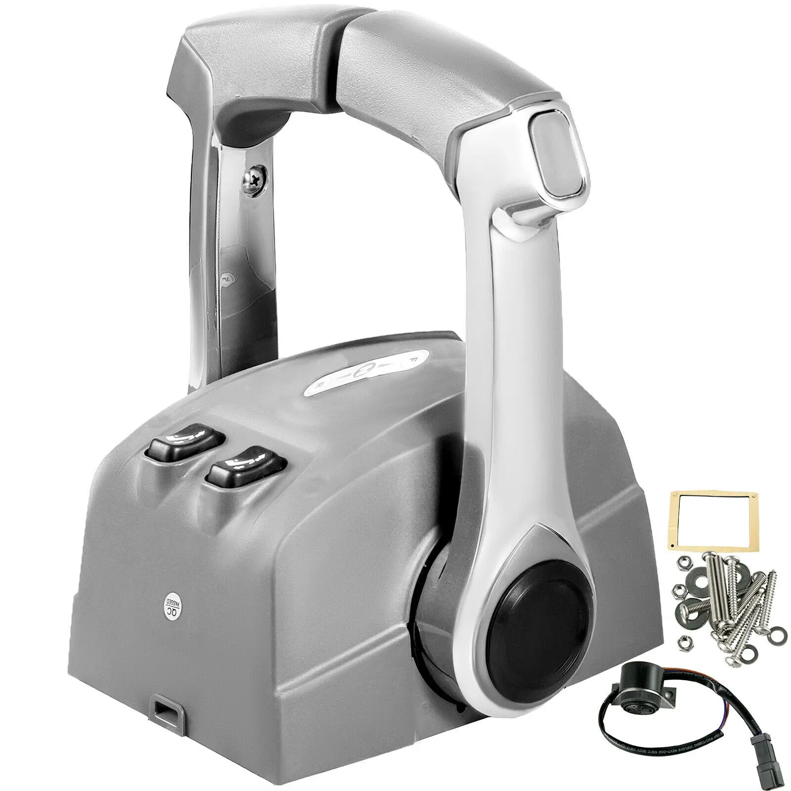 

Outboard Remote Control Box,5006184 Twin Lever for Johnson &Evinrude Boat Engine