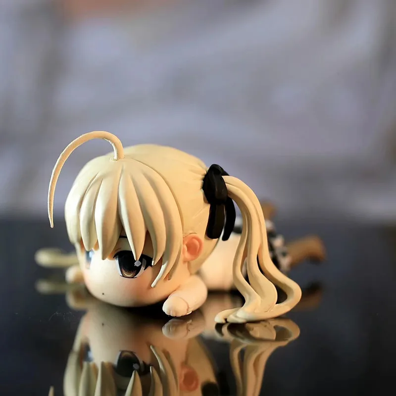 

Anime Yosuga no Sora Kasugano Sora Lie Prone Posture Ver PVC Action Figure Collectible Model doll toy 3cm