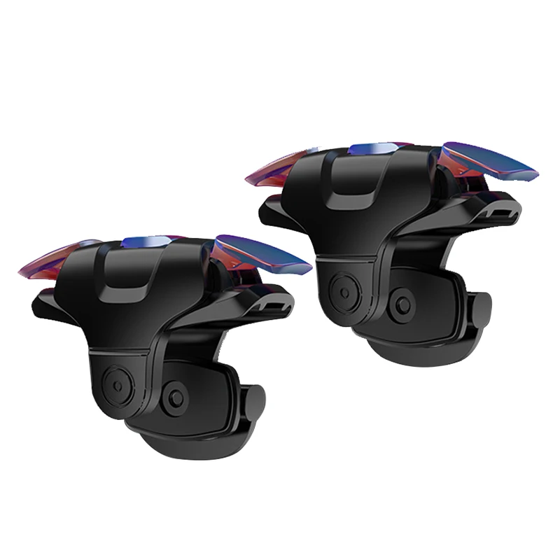 

High Quality Colorful Metal Phone Adjustable Gamepad Joystick For PUBG Mobile Gaming Trigger Fire Button L1R1 Shooter Controller