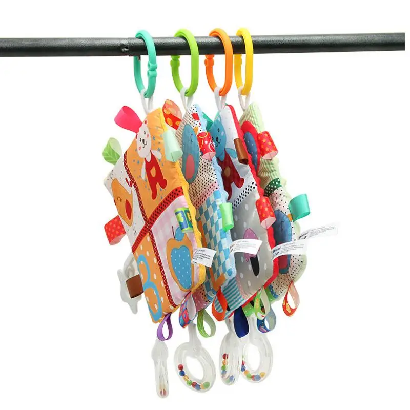 Тканевый бампер для детской кроватки Мультитач двойная защита забор