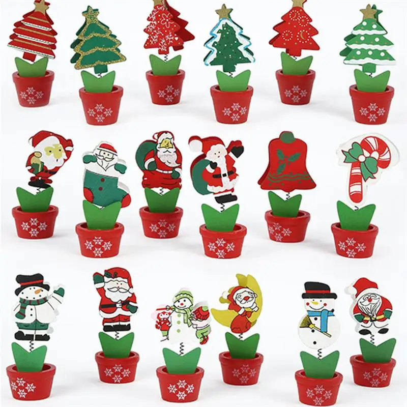 Зажимы для фотографий в форме бонсая 6 шт.|Украшения своими руками вечеринки| |