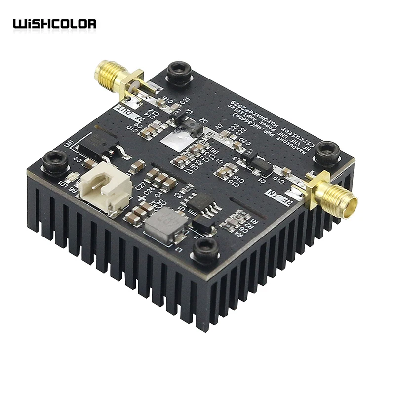Усилитель мощности Wishcolor SBB5089 0 5 800 МГц VHF UHF RF 36 дБм Широкий источник напряжения
