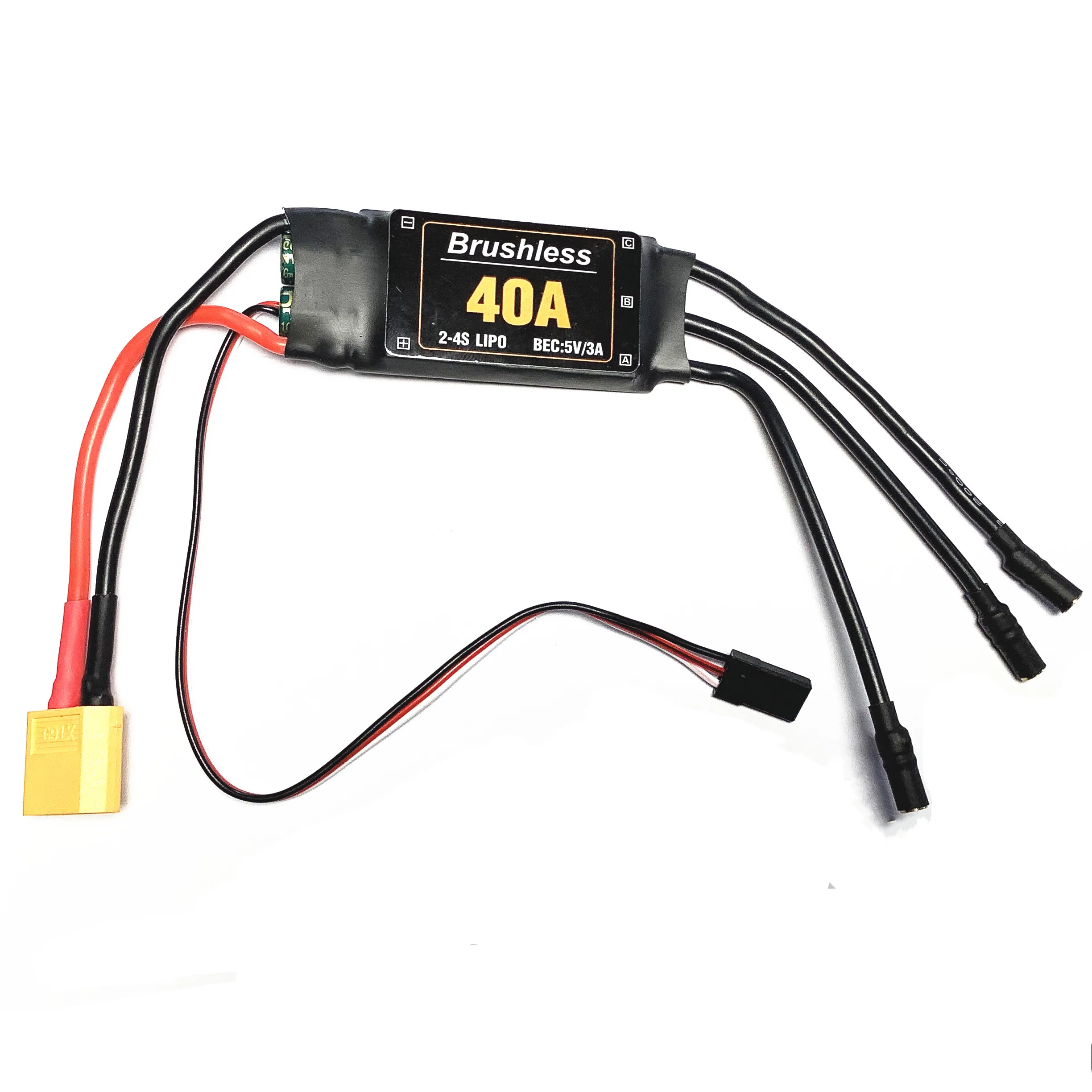 Бесщеточный Дрон 40A ESC части для самолетов аксессуары контроллер скорости