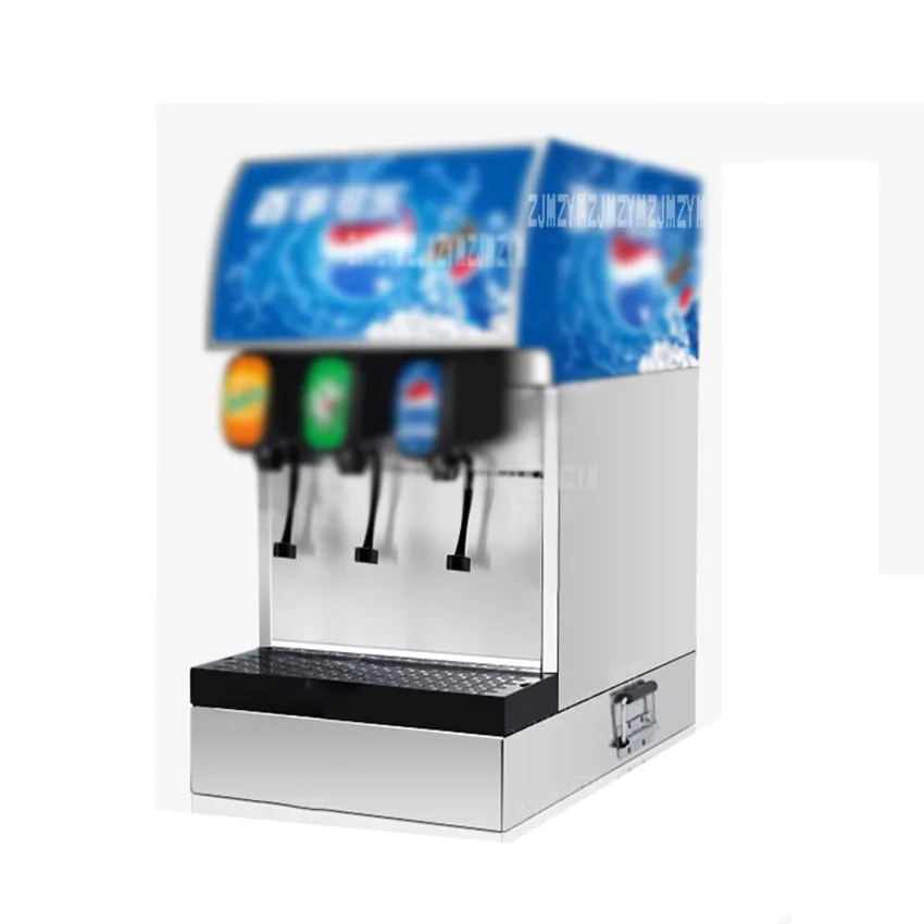 

Stainless Steel Commercial 3 Valves Cola Making Machine Automatic Electric Cold Cola Dispenser Carbonated Drink Maker Machine