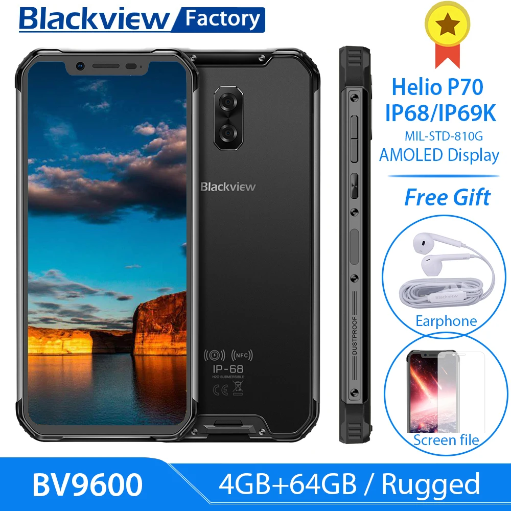 Смартфон Blackview BV9600 P70 4+64 ГБ|Смартфоны| |